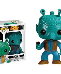 FIGURA FUNKO POP STAR WARS CAZARECOMPENSAS GREEDO EDICIÓN BLACK BOX