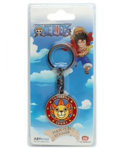 LLAVERO ONE PIECE LOGO BARCO THOUSAND SUNNY PVC