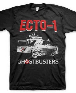 CAMISETA LOS CAZAFANTASMAS ECTO-1 VEHÍCULO